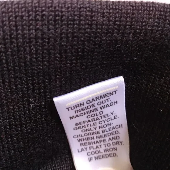 Cato Established 1946 Knit Sweater Skirt Black White Women's Size M - Picture 6 of 9